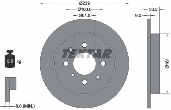 Brake Disc 92204000