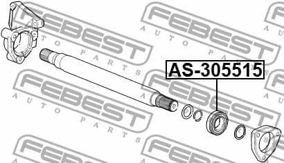 Bearing, drive shaft AS-305515 - image 2