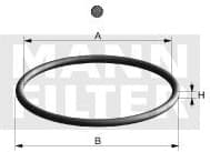 Seal, oil filter DI 007-00