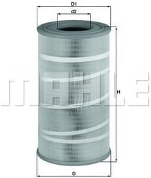 Air Filter LX72107 - image 2