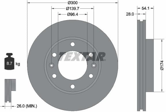 Brake Disc 92164500