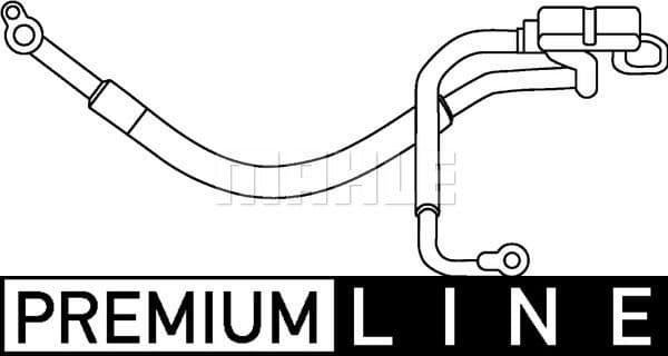 High/Low-pressure Line, air conditioning BEHR *** PREMIUM LINE *** AP 64 000P