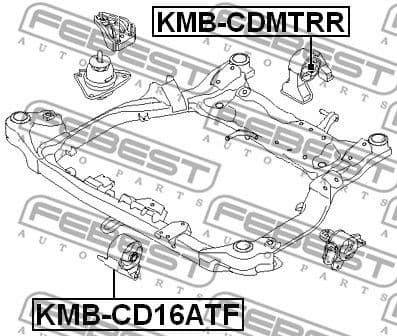 Mounting, engine KMB-CD16ATF - image 2