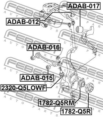 Ball Joint 2320-Q5LOWF - image 2