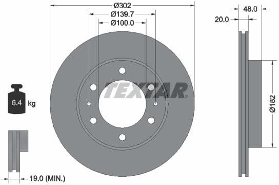 Brake Disc 92080400