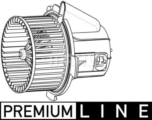 Interior Blower BEHR *** PREMIUM LINE *** AB 32 000P