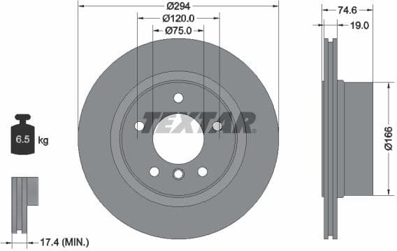 Brake Disc PRO 92146103