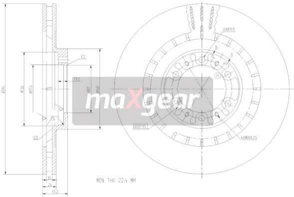 Brake Disc 19-2446