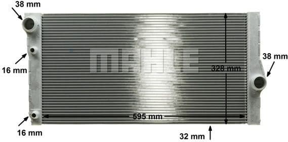 Radiator, engine cooling BEHR *** PREMIUM LINE *** CR 1147 000P - image 11