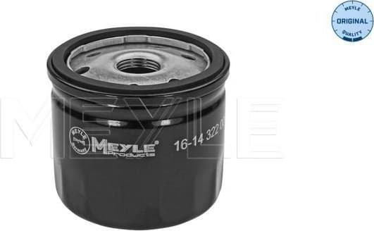 Oil Filter MEYLE-ORIGINAL: True to OE. 16-14 322 0005