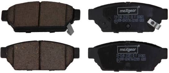 Brake Pad Set, disc brake 19-1146