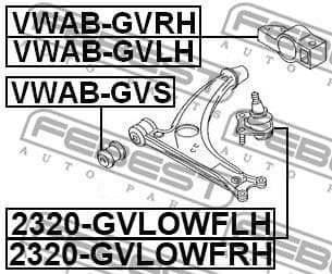 Ball Joint 2320-GVLOWFLH - image 2