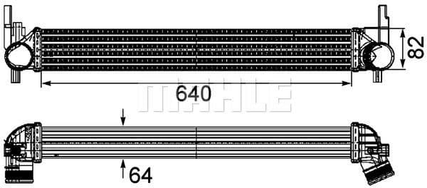 Charge Air Cooler BEHR *** PREMIUM LINE *** CI 165 000P - image 2