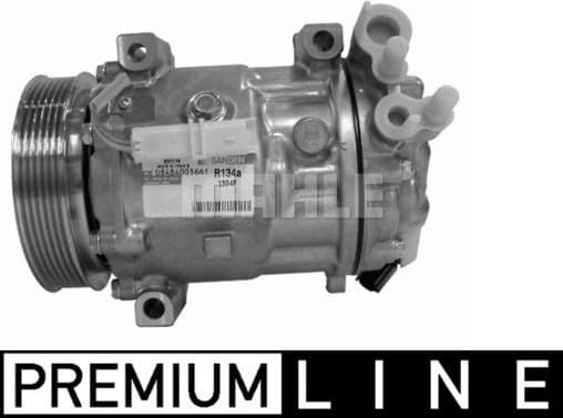 Compressor, air conditioning BEHR *** PREMIUM LINE *** ACP 1256 000P
