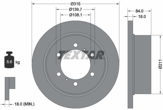 Brake Disc 92093100