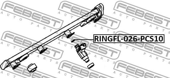 Seal Ring, injector RINGFL-026-PCS10 - image 2