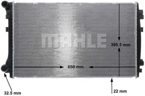 Radiator, engine cooling BEHR CR 2054 000S - image 12