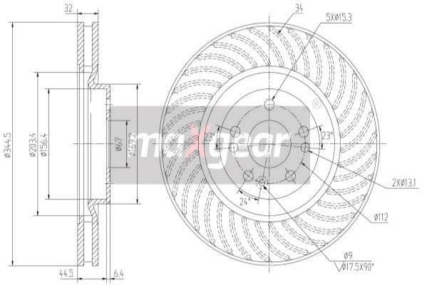 Brake Disc 19-1014