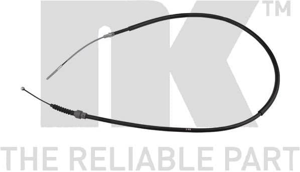 Cable Pull, parking brake 909912