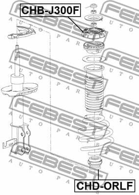 Rubber Buffer, suspension CHD-ORLF - image 2