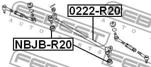 Inner Tie Rod 0222-R20