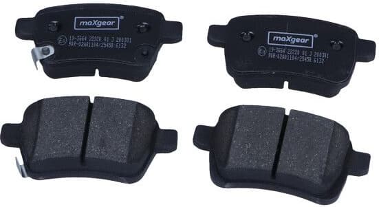 Brake Pad Set, disc brake 19-3664