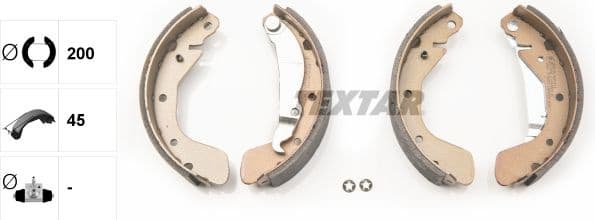 Brake Shoe Set 91044900