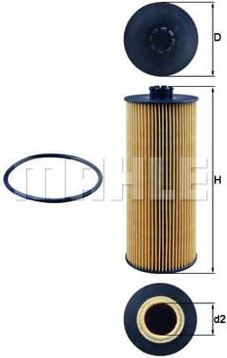 Oil Filter OX155D