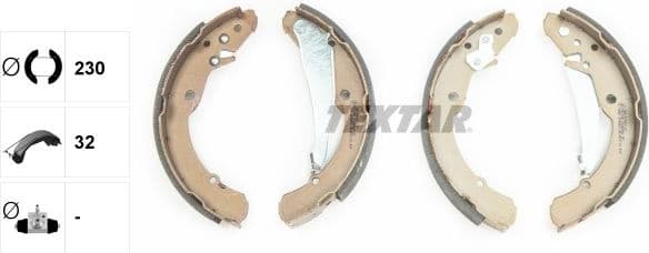 Brake Shoe Set 91052400
