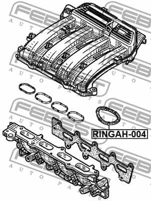 Gasket, throttle body RINGAH-004 - image 2