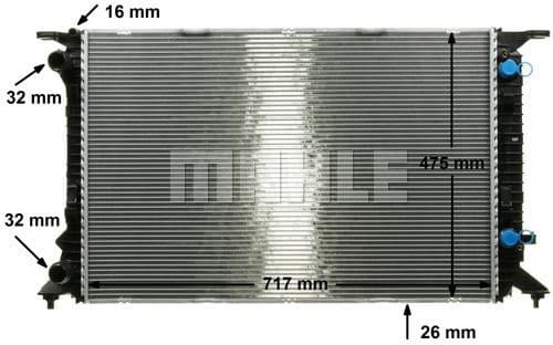 Radiator, engine cooling BEHR *** PREMIUM LINE *** CR 910 000P - image 9