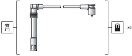 Ignition Cable Kit 941318111162