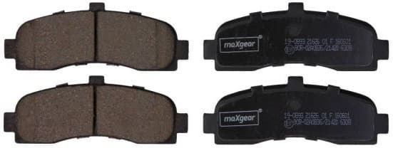 Brake Pad Set, disc brake 19-0893