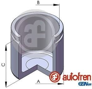 Piston, brake caliper D025455