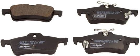Brake Pad Set, disc brake 19-3015