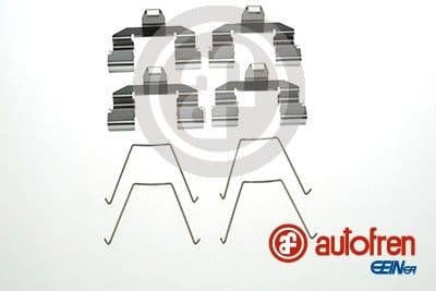 Accessory Kit, disc brake pad D42800A