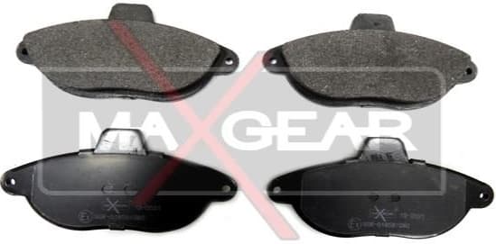 Brake Pad Set, disc brake 19-0591