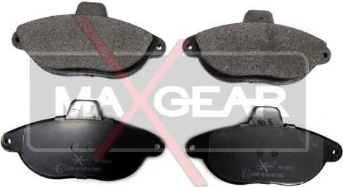 Brake Pad Set, disc brake 19-0591 - image 2