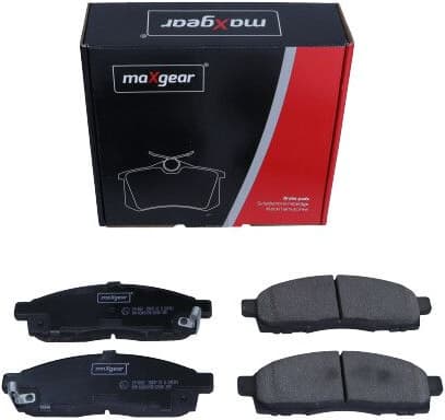 Brake Pad Set, disc brake 19-3662 - image 2