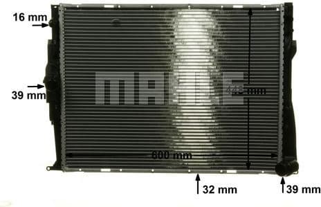 Radiator, engine cooling BEHR *** PREMIUM LINE *** CR 1711 000P - image 10