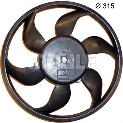 Fan, engine cooling BEHR CFF 383 000S