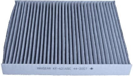Filter, cabin air SILVER CARBON 26-1871