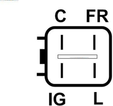 Alternator Remanufactured AS A6079PR - image 5