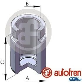 Piston, brake caliper D025253