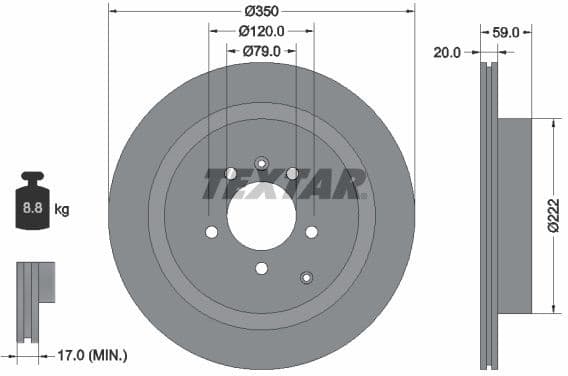 Brake Disc PRO 92147703