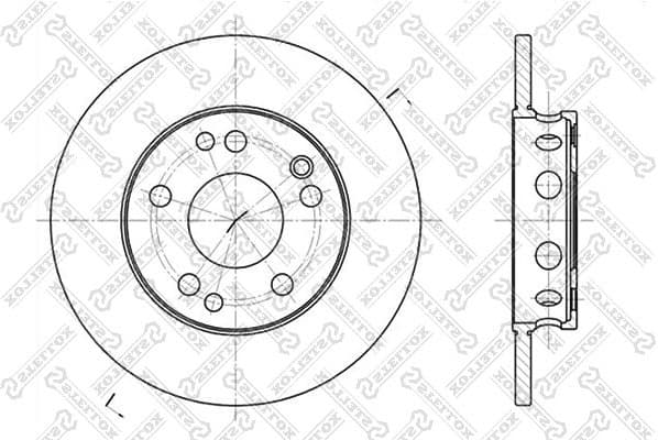 Brake Disc 6020-3306-SX