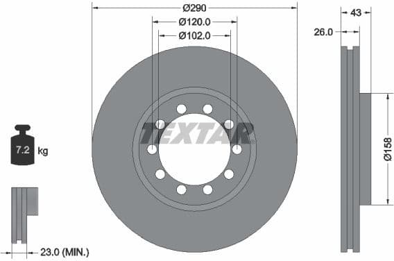 Brake Disc 93117500
