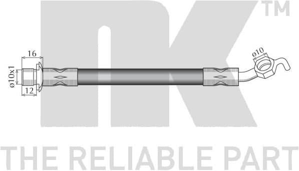 Brake Hose 8545150 - image 2