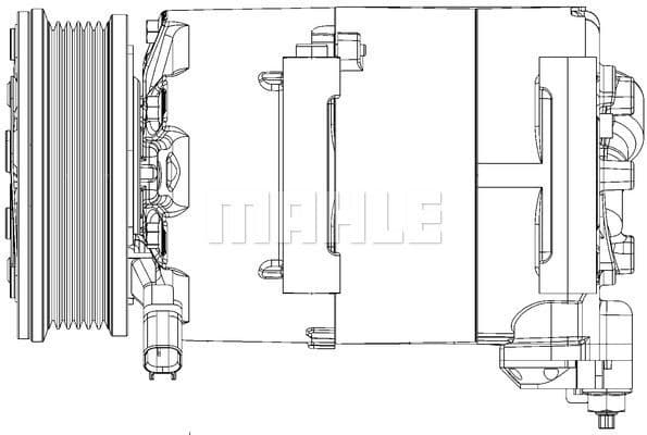 Compressor, air conditioning BEHR *** PREMIUM LINE *** ACP 1366 000P - image 10