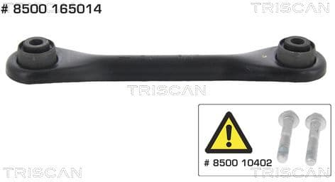 Control/Trailing Arm, wheel suspension 8500 165014